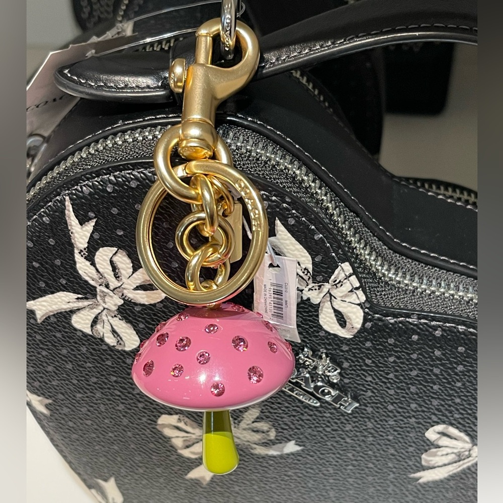 NWT Coach X Observed By Us Mushroom Bag Charm CU310 - Picture 5 of 8